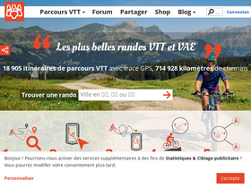 'shop.utagawavtt.com' screenshot