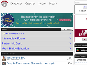 'bridgewinners.com' screenshot