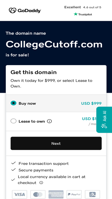 collegecutoff.com