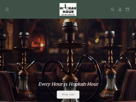 hookahhour.ca homepage screenshot