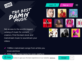 'lickd.co' screenshot