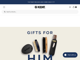 'kentbrushes.com' screenshot