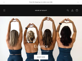 House of Sculpt website screenshot