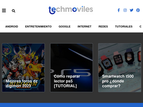 'techmoviles.com' screenshot