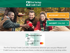 'firstsavingscc.com' screenshot