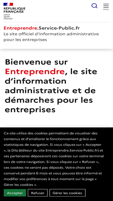 entreprendre.service-public.fr