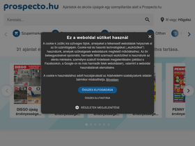 'prospecto.hu' screenshot