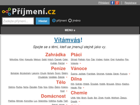 prijmeni.cz