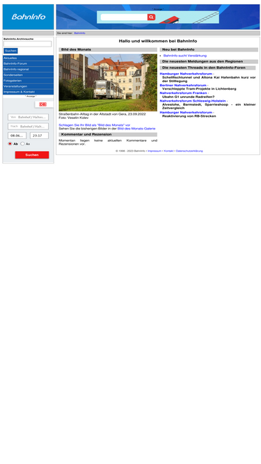bahninfo.de