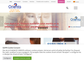 'fundacioorienta.com' screenshot