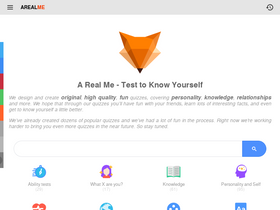 'arealme.com' screenshot
