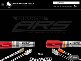 'narescue.com' screenshot