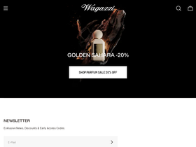 WAGAZZI homepage screenshot