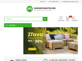 'zahradnynabytok.org' screenshot