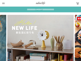 'subsclife.com' screenshot