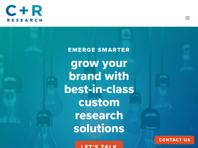 'crresearch.com' screenshot