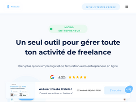 'freebe.me' screenshot