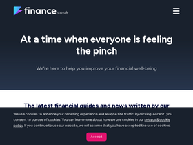 'finance.co.uk' screenshot