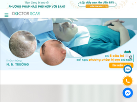 'doctorscar.vn' screenshot