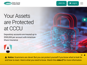 'ccculv.org' screenshot