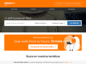 'educaedu.com.pe' screenshot