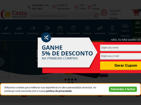 'costaatacado.com.br' screenshot