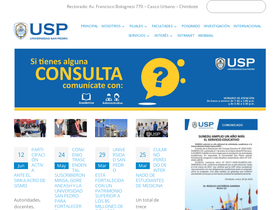 'usanpedro.edu.pe' screenshot