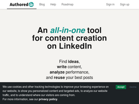 'authoredup.com' screenshot