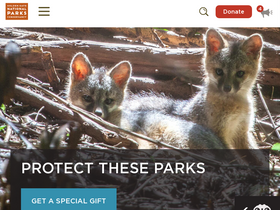 'parksconservancy.org' screenshot