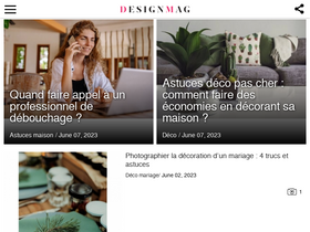 'designmag.fr' screenshot