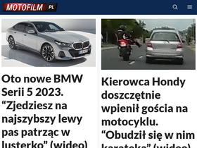 'motofilm.pl' screenshot