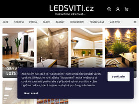 'ledsviti.cz' screenshot