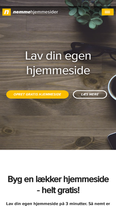nemmehjemmesider.dk