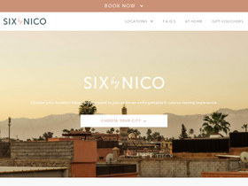 'sixbynico.co.uk' screenshot