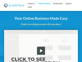 'kartra.com' screenshot