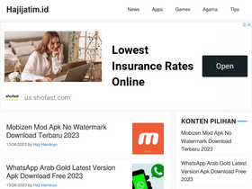 'hajijatim.id' screenshot