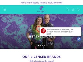 'looneylabs.com' screenshot
