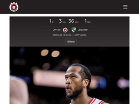 'rytasvilnius.lt' screenshot