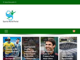 'sportsworldportal.com' screenshot