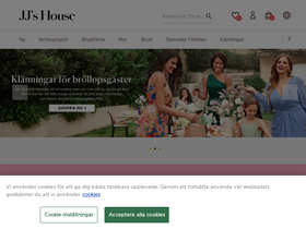 'jjshouse.se' screenshot