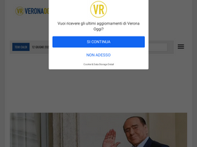 'veronaoggi.it' screenshot