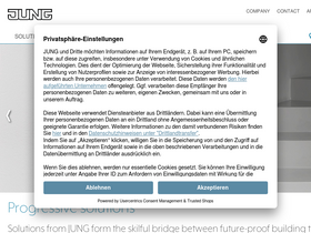 'jung.de' screenshot