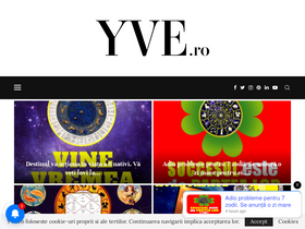 'yve.ro' screenshot