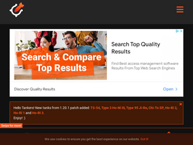 'wotgarage.net' screenshot