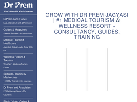 'drprem.com' screenshot