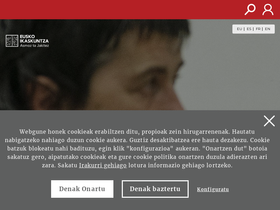 'eusko-ikaskuntza.eus' screenshot