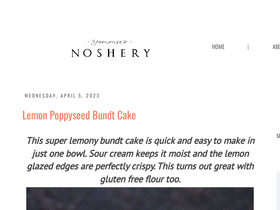 'yammiesnoshery.com' screenshot