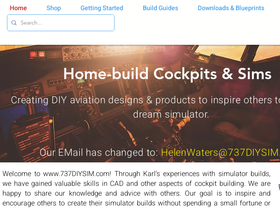 '737diysim.com' screenshot