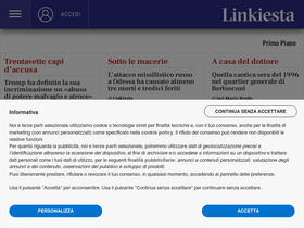 'linkiesta.it' screenshot