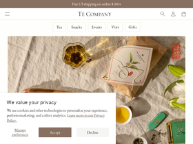 te-nyc.com homepage screenshot